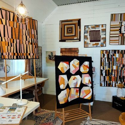Melanie Young Studio ready for the trail Image credit Mel Young