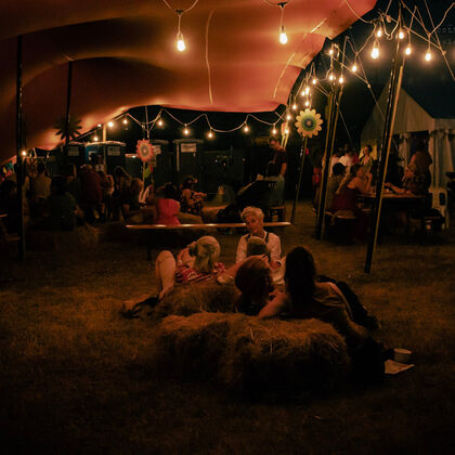 Nighttime The Meeting Place Cygnet Folk Festival JPEG 145